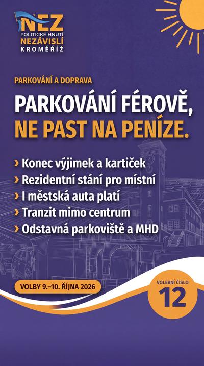 Plakát Parkování a doprava férově