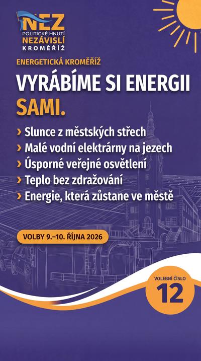 Plakát Levnější energie pro město